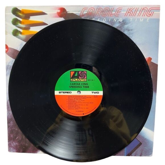 Carole King - Speeding Time (Vinyl, 1983, Atlantic Records) - Picture 5 of 6